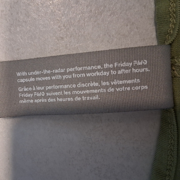 Friday FWD/ Green Women's Tank Top/ Side Slits/ Size US XS - Picture 6 of 11